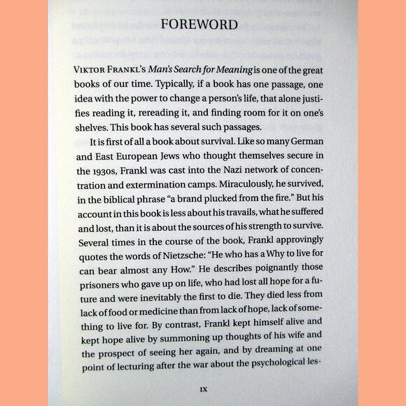 Book: Man's Search for Meaning, by Viktor E. Frankl - Picture 6 of 14